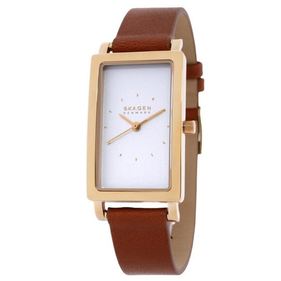 NWT Authentic Skagen Hagen Lille Quartz White Dial Women's Watch - Picture 1 of 3